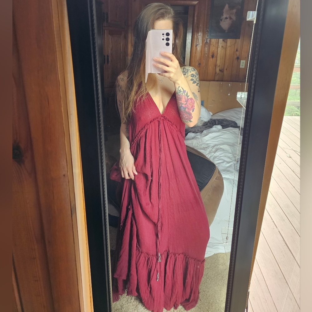 Free People Maxi Boho Dress